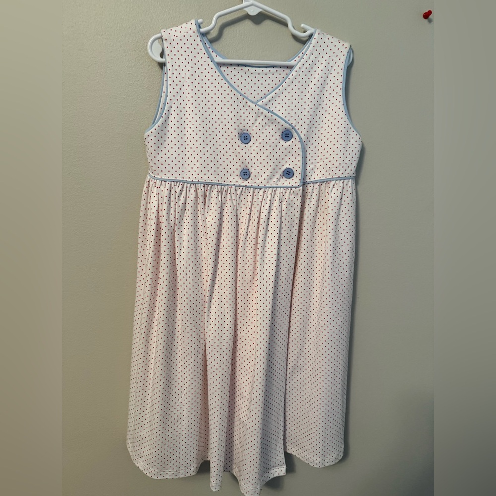 Squiggles By Charlie Polka Dot Sleeveless Dress